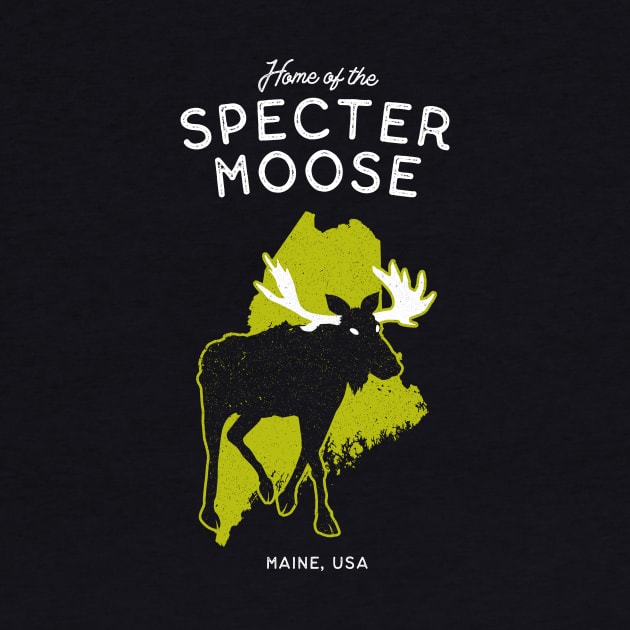 Home of the Specter Moose - Maine, USA Cryptid by Strangeology